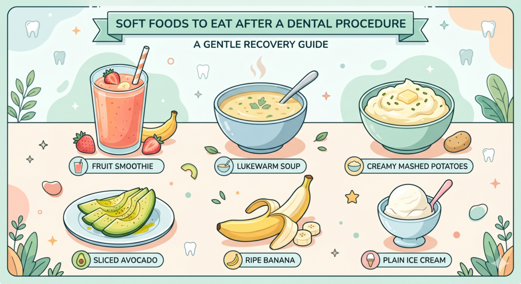 food to eat after a root canal